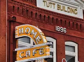 Home Café website