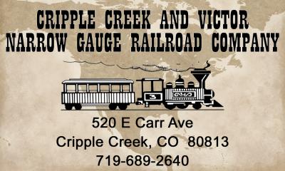 Cripple Creek and Victor Narrow Gauge Railway Company logo